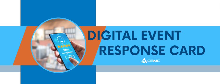 Digital Event Response Card informational - graphic